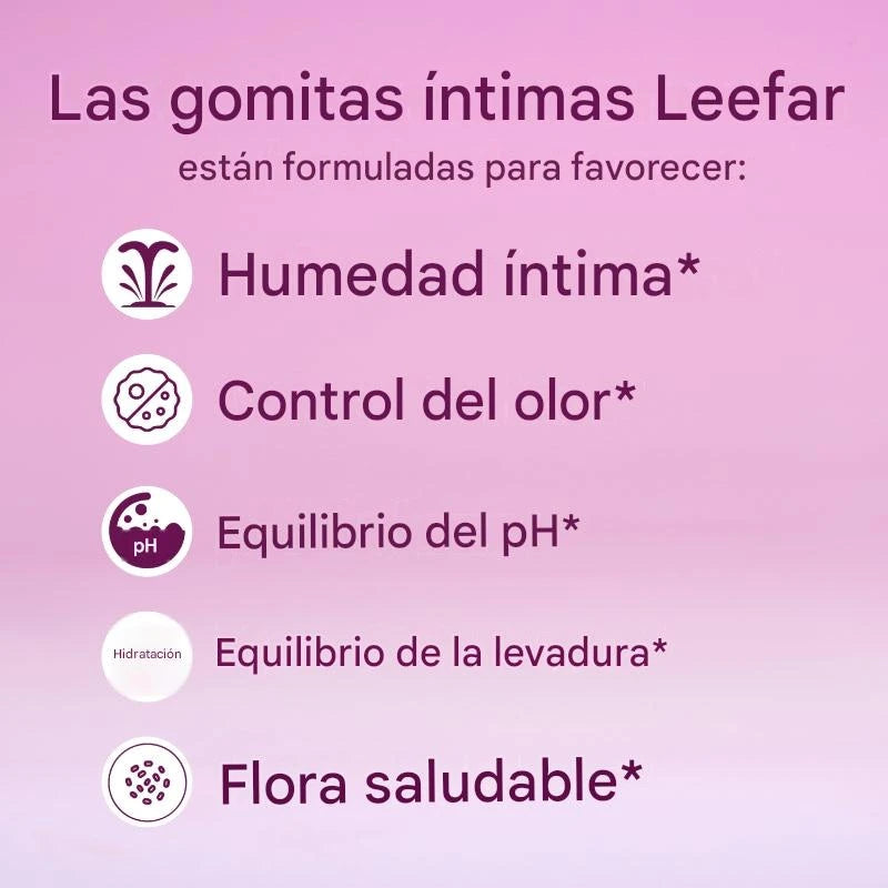 GOMITAS PROBIÓTICOS Vitalidad Fem
