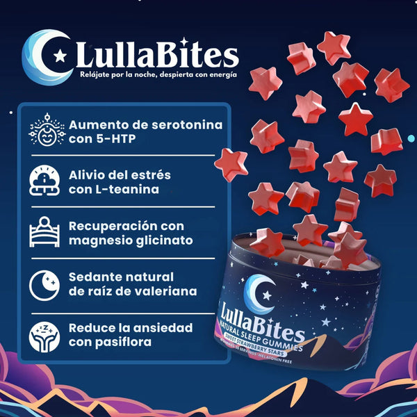 SueñoClaro Gomitas Naturales Nocturnas