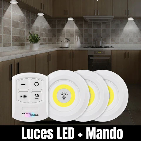 Set de 3 Luces Led Inalámbricas™